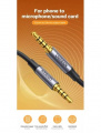 Кабель для навушників UGREEN AV183 3.5 mm to 3.5 mm Audio Cable, 2 m Black 20782 3 – techzone.com.ua