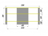 Тумба для ТВ ADLUX MODUL-TV-3-1200-A-TG 3 – techzone.com.ua Тумба для ТВ ADLUX MODUL-TV-3-1200-A-TG 3 – techzone.com.ua