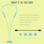 Навушники з мікрофоном Beats by Dr. Dre Beats Flex All-Day Wireless Earphones Flame Blue (MYMG2ZW) 8 – techzone.com.ua
