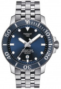 Чоловічий годинник Tissot Seastar 1000 Powermatic 80 Silicium T120.407.11.041.01