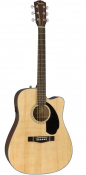 Гитара электроакустическая Fender CD-60SCE WN Natural