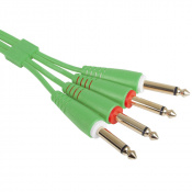 Кабель UDG Set Jack-Jack Green 3m (U97004GR) 1 – techzone.com.ua