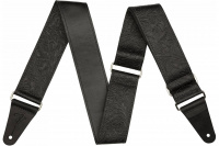 FENDER STRAP 2" TOOLED LEATHER BLACK Ремінь гітарний 1 – techzone.com.ua
