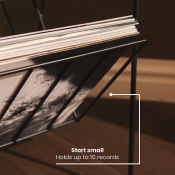 Підставка для програвача і платівок Crosley Wiltshire Natural (00-00028358) 2 – techzone.com.ua