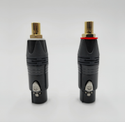 Адаптер LAIV XTR XLR-to-RCA Black 2 – techzone.com.ua