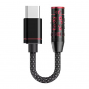 ЦАП із підсилювачем для навушників FiiO JIEZI A Black Red 1 – techzone.com.ua