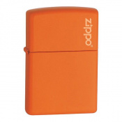 Запальничка Zippo Orange Matte 231ZL zippo logo