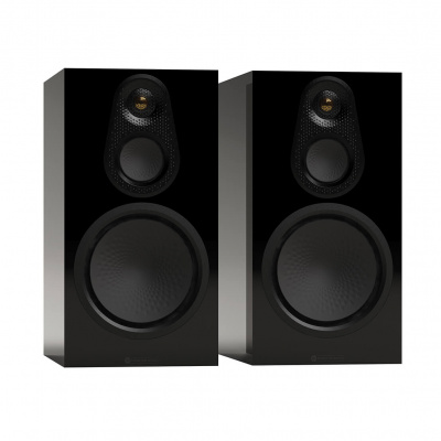 Полочна акустика Monitor Audio Silver 100 8G High Gloss Black – techzone.com.ua