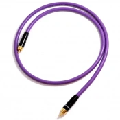 Кабель Melodika MDCX10 Purple Coaxial cable RCA-RCA, 1,0m 1 – techzone.com.ua