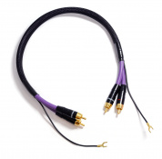 Кабель Melodika MDPH10 Purple 2xRCA Phono grounding wire 1m 1 – techzone.com.ua