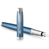 Ручка перьевая Parker IM Premium Blue Grey CT FP F 24 911 3 – techzone.com.ua Ручка перьевая Parker IM Premium Blue Grey CT FP F 24 911 3 – techzone.com.ua
