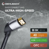 Кабель HDMI Oehlbach D1C140 Easy Connect UHD 2м 3 – techzone.com.ua