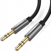 Кабель UGREEN AV119 3.5 mm to 3.5 mm Audio Cable, 2 m Black 10735 3 – techzone.com.ua Кабель UGREEN AV119 3.5 mm to 3.5 mm Audio Cable, 2 m Black 10735 3 – techzone.com.ua