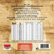 Струны для акустической гитары Savarez A240L 2 – techzone.com.ua