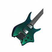 Безголовая электрогитара HILS HN6 G/CG (Gloss Cosmic Green Chameleon) 3 – techzone.com.ua