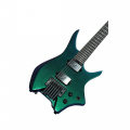 Безголовая электрогитара HILS HN6 G/CG (Gloss Cosmic Green Chameleon) 3 – techzone.com.ua