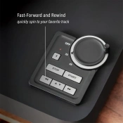 Програвач вінілу Crosley C300 Fully Automatic Чорний (C300A-BK) 9 – techzone.com.ua