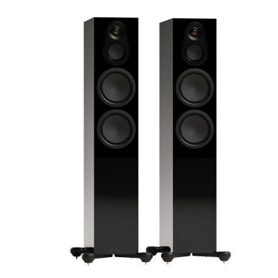 Підлогова акустика Monitor Audio Silver 300 8G High Gloss Black – techzone.com.ua