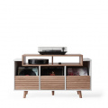 Шафа для програвача Norstone OSLO 1200 White Oak NOROSVI120AWTOK) 2 – techzone.com.ua