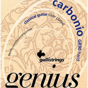 Струны для классической гитары Galli Genius Carbonio PROcoated GR90 (24-45) Hard Tension