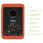 Активна акустика Kanto REN Matt Orange 4 – techzone.com.ua Активна акустика Kanto REN Matt Orange 4 – techzone.com.ua