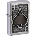 Запальничка Zippo 200 Ace Of Spades Emblem 49637 1 – techzone.com.ua