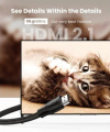Кабель UGREEN HD140 HDMI to HDMI, 1.5 m, v2.1 UltraHD 8K-3D Braided Nylon Black 80402 3 – techzone.com.ua