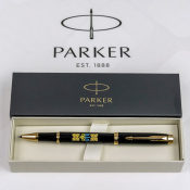 Ручка-роллер Parker IM UKRAINE Black GT RB Трезубец с орнаментом 22022_T1366u 5 – techzone.com.ua Ручка-роллер Parker IM UKRAINE Black GT RB Трезубец с орнаментом 22022_T1366u 5 – techzone.com.ua