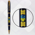 Ручка-ролер Parker IM UKRAINE Black GT RB Тризуб з орнаментом 22022_T1366u 4 – techzone.com.ua