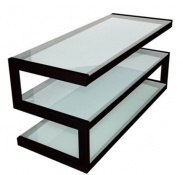 Подставка для AV аппаратуры Norstone Esse AV Black-Frosted (NORESSBSFD) 2 – techzone.com.ua
