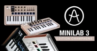 MIDI-клавиатура Arturia MiniLab 3 Champagne Edition + Arturia Analog Lab V 2 – techzone.com.ua MIDI-клавиатура Arturia MiniLab 3 Champagne Edition + Arturia Analog Lab V 2 – techzone.com.ua