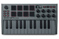 MIDI клавиатура AKAI MPK Mini MK3 Grey