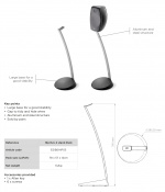 Стійка Focal Hip Evo Stand Pack 2 3 – techzone.com.ua Стійка Focal Hip Evo Stand Pack 2 3 – techzone.com.ua