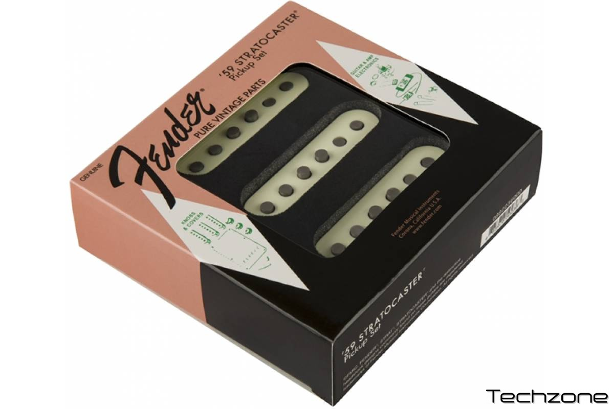 FENDER PURE VINTAGE '59 STRAT PICKUP SET Набор звукоснимателей 2 – techzone.com.ua