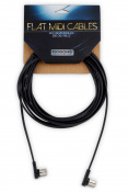 ROCKBOARD RBO CAB MIDI 500 BK Flat MIDI Cable - Black, 500 cm