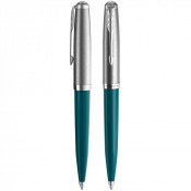 Ручка шариковая Parker PARKER 51 Teal Blue CT BP 55 332 2 – techzone.com.ua Ручка шариковая Parker PARKER 51 Teal Blue CT BP 55 332 2 – techzone.com.ua