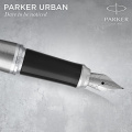 Ручка перова Parker URBAN Metro Metallic CT FP F 30 311 6 – techzone.com.ua