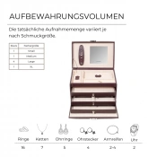 Шкатулка-кейс для украшений Friedrich Lederwaren Classico темно-бордовая | 23231-1 6 – techzone.com.ua Шкатулка-кейс для украшений Friedrich Lederwaren Classico темно-бордовая | 23231-1 6 – techzone.com.ua