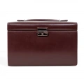 Скринька-кейс для прикрас Friedrich Lederwaren Classico темно-бордова | 23231-1 2 – techzone.com.ua