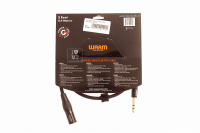 WARM AUDIO Prem-XLRm-TRSm-3' Кабель комутаційний 4 – techzone.com.ua WARM AUDIO Prem-XLRm-TRSm-3' Кабель комутаційний 4 – techzone.com.ua