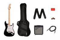 SQUIER BY FENDER SONIC STRATOCASTER PACK MN BLACK Гитарный набор 1 – techzone.com.ua
