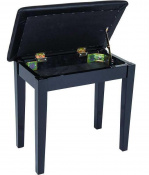 Стульчик-банкетка для фортепиано Kinsman KPB01BK 2 – techzone.com.ua Стульчик-банкетка для фортепиано Kinsman KPB01BK 2 – techzone.com.ua