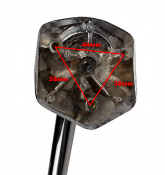 MAXTONE BDT-22AA Bass Drum Legs 3 – techzone.com.ua MAXTONE BDT-22AA Bass Drum Legs 3 – techzone.com.ua