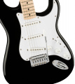 SQUIER by FENDER AFFINITY SERIES STRATOCASTER MN BLACK Електрогітара 2 – techzone.com.ua