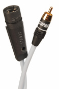 Сабвуферний кабель Supra SUBLINK 1RCA-1XLR/M WHITE 15M