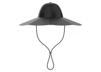 Сонячний капелюх EcoFlow Solar Hat 12W Чорний 1 – techzone.com.ua