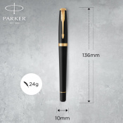 Набір Parker URBAN Muted Black GT FP F (перова ручка + блокнот Parker) 4 – techzone.com.ua Набір Parker URBAN Muted Black GT FP F (перова ручка + блокнот Parker) 4 – techzone.com.ua