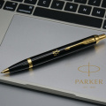Ручка шариковая Parker IM Black GT BP Трезубец ЗСУ 22032_T039y 3 – techzone.com.ua