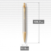 Ручка шариковая Parker IM Premium Warm Silver GT BP 24 132 3 – techzone.com.ua Ручка шариковая Parker IM Premium Warm Silver GT BP 24 132 3 – techzone.com.ua
