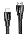 Кабель UGREEN HD140 HDMI to HDMI, 3 m, v2.1 UltraHD 8K-3D Braided Nylon Black 80404 2 – techzone.com.ua